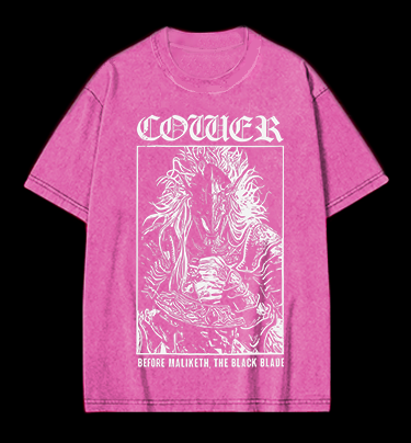 Cotier - Maliketh the Black Blade Vintage Washed 100% Cotton T-Shirt