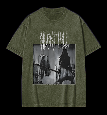 Silent Hill Vintage Washed 100% Cotton T-Shirt