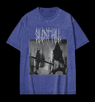 Silent Hill Vintage Washed 100% Cotton T-Shirt
