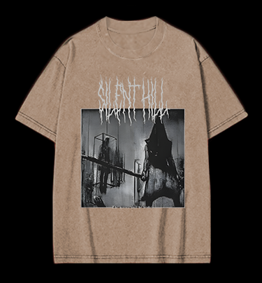Silent Hill Vintage Washed 100% Cotton T-Shirt