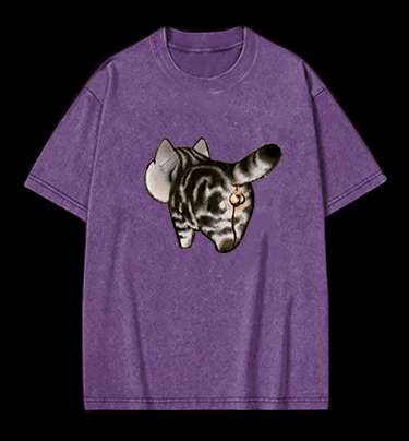 Dragon Li's Arse Vintage Washed 100% Cotton T-Shirt