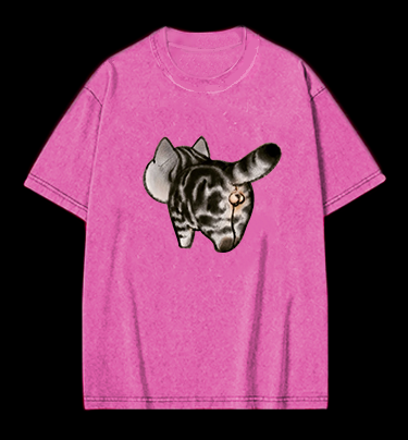 Dragon Li's Arse Vintage Washed 100% Cotton T-Shirt