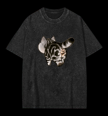 Dragon Li's Arse Vintage Washed 100% Cotton T-Shirt