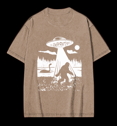 Cryptid Vintage Washed 100% Cotton T-Shirt