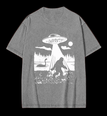 Cryptid Vintage Washed 100% Cotton T-Shirt