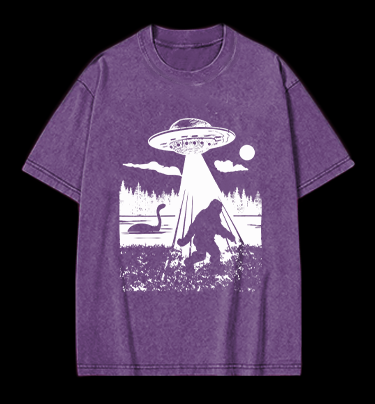 Cryptid Vintage Washed 100% Cotton T-Shirt