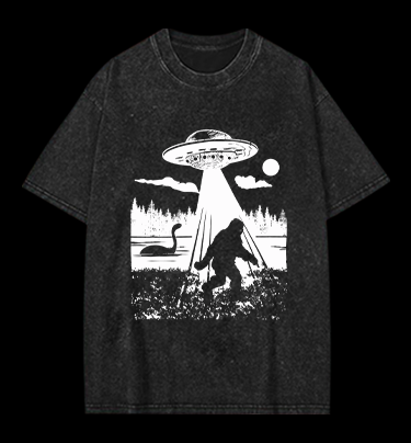 Cryptid Vintage Washed 100% Cotton T-Shirt