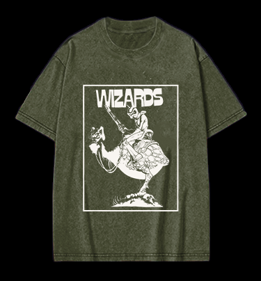 Fantasy Adventurer Vintage Washed 100% Cotton T-Shirt