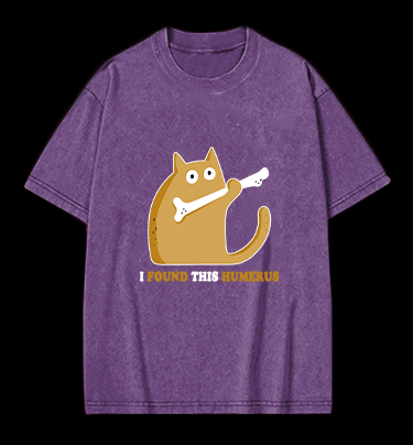 Meow Meow Madafakas Cat Vintage Washed 100% Cotton T-Shirt