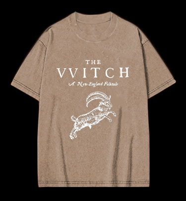 The VVITCH  Vintage Washed 100% Cotton T-Shirt