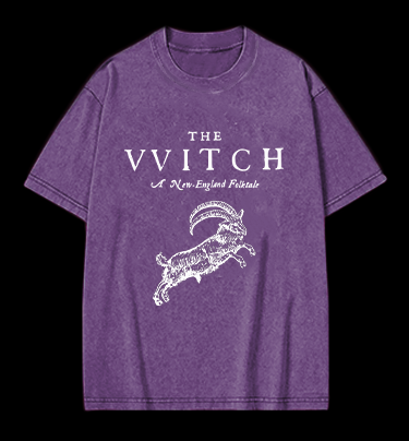The VVITCH  Vintage Washed 100% Cotton T-Shirt