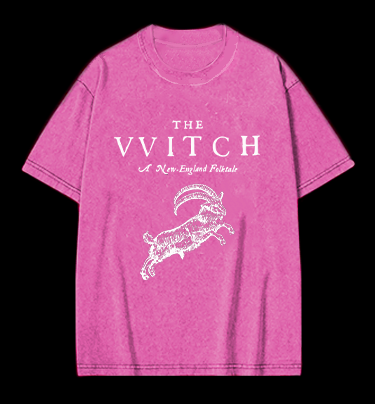 The VVITCH  Vintage Washed 100% Cotton T-Shirt