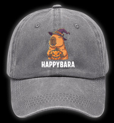 A Meowster Vintage Washed 100% Cotton Baseball Hat - TheDrunkShark