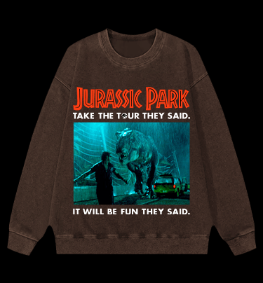 Beware Of Xenomorph Vintage Washed 100% Cotton Sweatshirt - TheDrunkShark