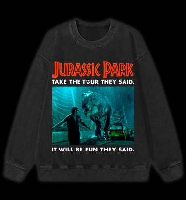 Beware Of Xenomorph Vintage Washed 100% Cotton Sweatshirt - TheDrunkShark