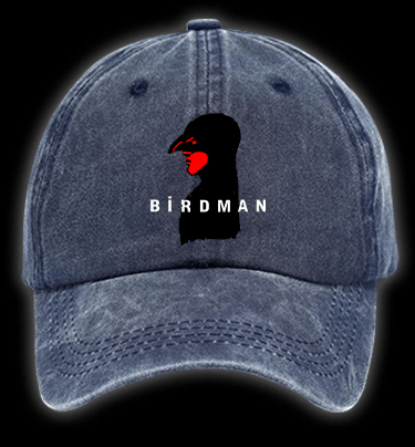 Bird Man Vintage Washed 100% Cotton Baseball Hat - TheDrunkShark