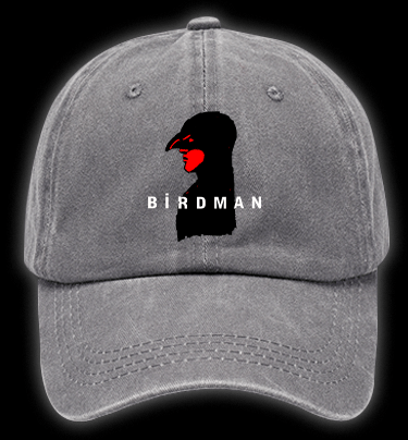 Bird Man Vintage Washed 100% Cotton Baseball Hat - TheDrunkShark