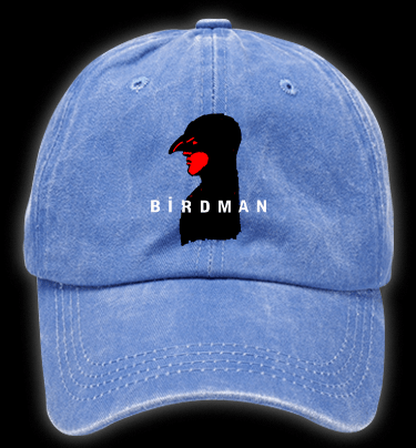 Bird Man Vintage Washed 100% Cotton Baseball Hat - TheDrunkShark