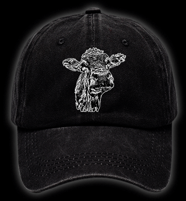 Black Death Mouse Vintage Washed 100% Cotton Baseball Hat - TheDrunkShark