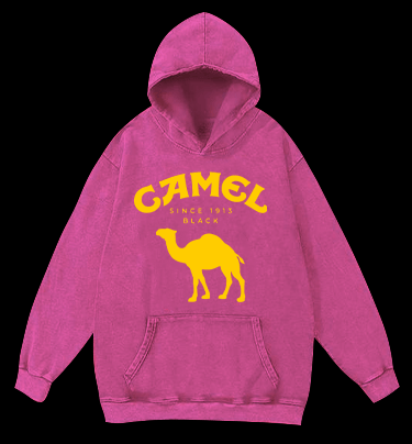 Canel Vintage Washed 100% Cotton Hoodie - TheDrunkShark