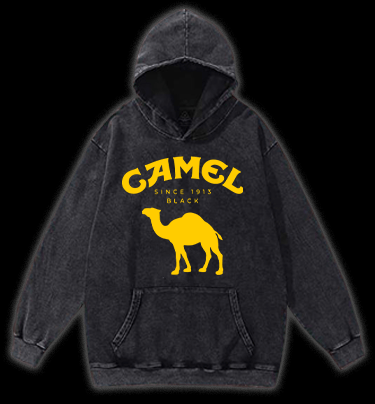 Canel Vintage Washed 100% Cotton Hoodie - TheDrunkShark