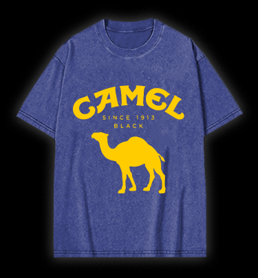 Canel Vintage Washed 100% Cotton T-Shirt - TheDrunkShark