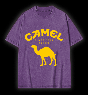 Canel Vintage Washed 100% Cotton T-Shirt - TheDrunkShark