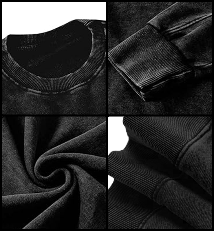 Hell - Bound Goose Vintage Washed 100% Cotton Sweatshirt