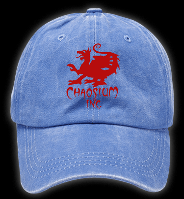 Cool Dragon Vibe Vintage Washed 100% Cotton Baseball Hat - TheDrunkShark