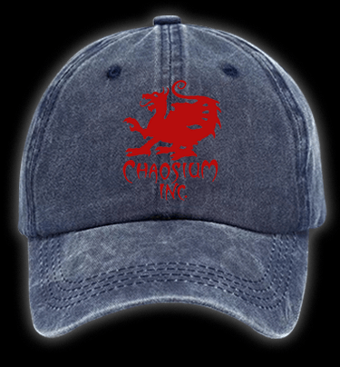 Cool Dragon Vibe Vintage Washed 100% Cotton Baseball Hat - TheDrunkShark