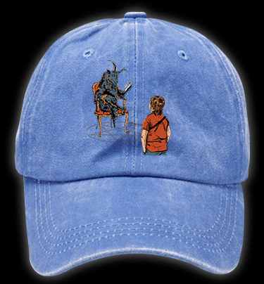 Dark Humor Soul Exchange Vintage Washed 100% Cotton Baseball Hat - TheDrunkShark