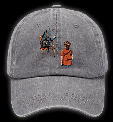 Dark Humor Soul Exchange Vintage Washed 100% Cotton Baseball Hat - TheDrunkShark