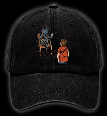 Dark Humor Soul Exchange Vintage Washed 100% Cotton Baseball Hat - TheDrunkShark