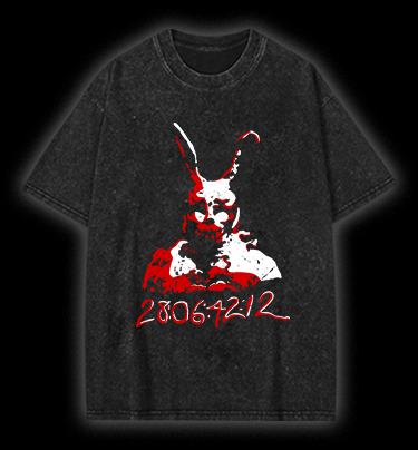  Donnie Darko  Vintage Washed 100% Cotton T-Shirt - TheDrunkShark