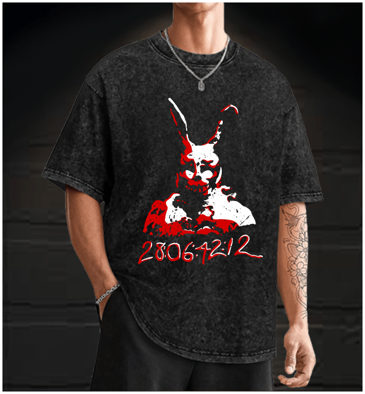  Donnie Darko  Vintage Washed 100% Cotton T-Shirt - TheDrunkShark