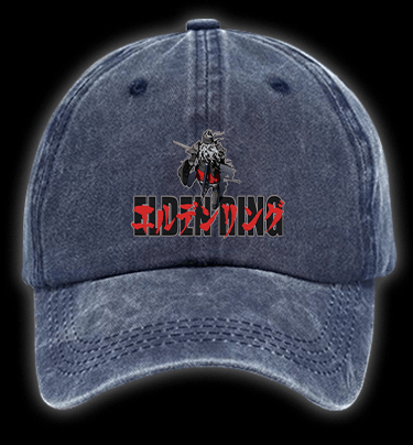 Elden Ring Horse Vintage Washed 100% Cotton Baseball Hat - TheDrunkShark