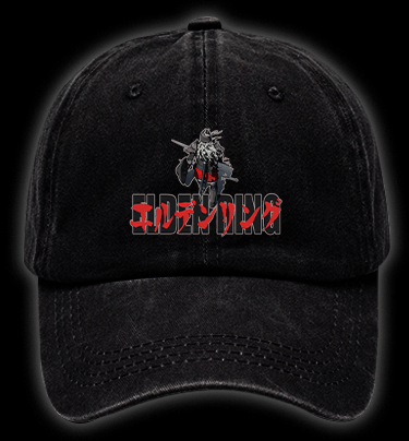 Elden Ring Horse Vintage Washed 100% Cotton Baseball Hat - TheDrunkShark