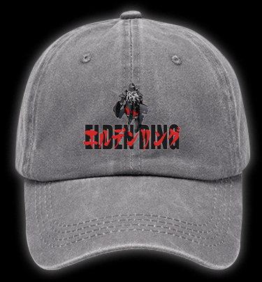 Elden Ring Horse Vintage Washed 100% Cotton Baseball Hat - TheDrunkShark