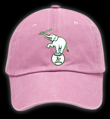 Elephant Swing Vintage Washed 100% Cotton Baseball Hat - TheDrunkShark