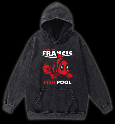 Fishpool Vintage Washed 100% Cotton Hoodie - TheDrunkShark