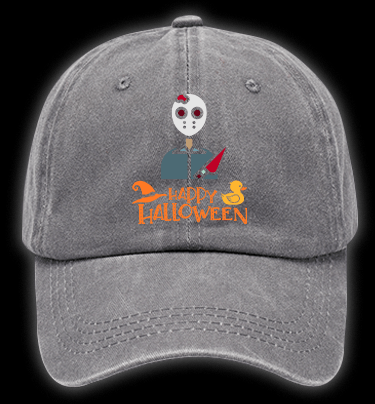 Friday the 13th Vintage Washed 100% Cotton Baseball Hat - TheDrunkShark