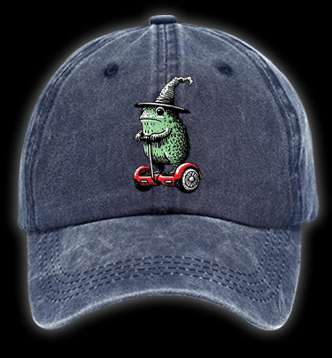  Frog??¡ê¡ès Tomfoolery Adventure Monster Vintage Washed 100% Cotton Baseball Hat - TheDrunkShark