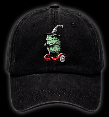  Frog??¡ê¡ès Tomfoolery Adventure Monster Vintage Washed 100% Cotton Baseball Hat - TheDrunkShark