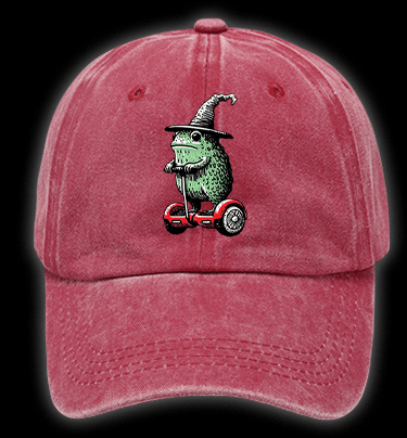  Frog??¡ê¡ès Tomfoolery Adventure Monster Vintage Washed 100% Cotton Baseball Hat - TheDrunkShark