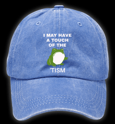 Funny Frog Vintage Washed 100% Cotton Baseball Hat - TheDrunkShark