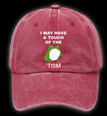 Funny Frog Vintage Washed 100% Cotton Baseball Hat - TheDrunkShark