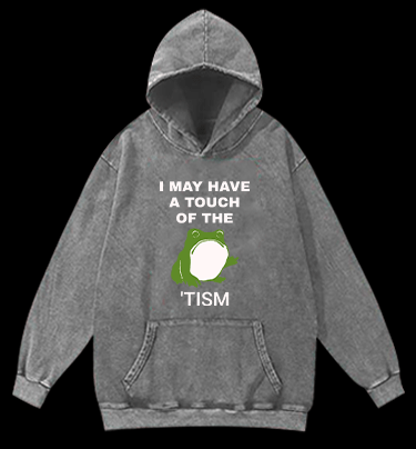 Funny Frog Vintage Washed 100% Cotton Hoodie - TheDrunkShark