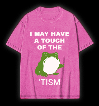 Funny Frog Vintage Washed 100% Cotton T-Shirt - TheDrunkShark