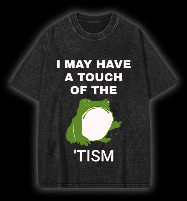 Funny Frog Vintage Washed 100% Cotton T-Shirt - TheDrunkShark