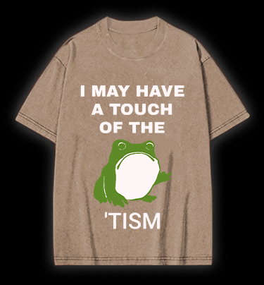 Funny Frog Vintage Washed 100% Cotton T-Shirt - TheDrunkShark